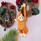 🚗 Cute long arm monkey, your little riding companion! 🐒