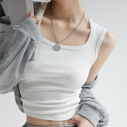 🎉Buy 1 Get 1 Free🎉Women's Comfortable Solid Color Tank Tops