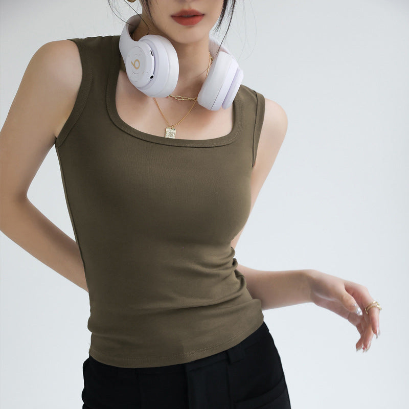 🎉Buy 1 Get 1 Free🎉Women's Comfortable Solid Color Tank Tops