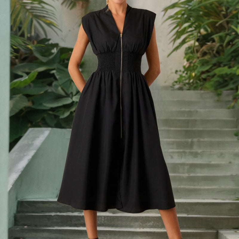🔥50% OFF👗Women's Elegant V-Neck Split Maxi Dress