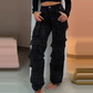🔥2025 Fashion Recommends✨Women's Rhinestone Wide-Leg Pants with Pockets