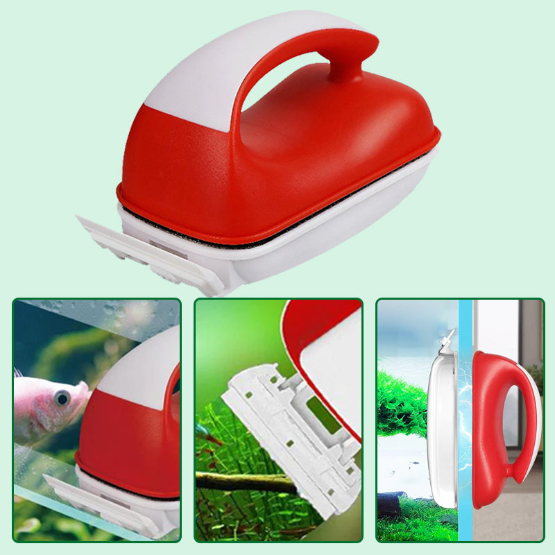 🧼✨Efficient Fish Tank Cleaning Magnetic Brush