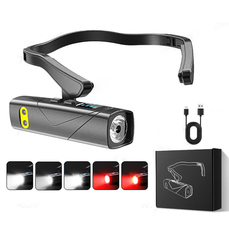 🔥2025 HOT SALE🔥Lightweight LED Rechargeable Ear Worn Headlamp
