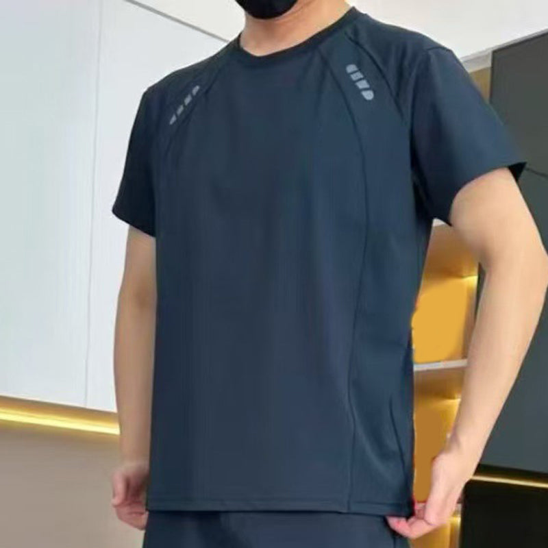 🔥2025 HOT SALE🔥Men's Light Casual T-Shirt Shorts 2-Piece Set