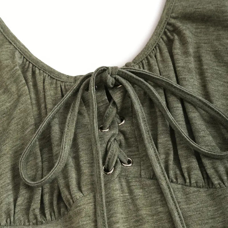 🔥50% OFF👗Women's Casual Sleeveless Pleated Dress