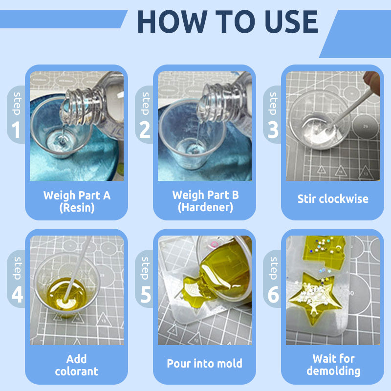 🎨 Epoxy Resin AB Glue - Transparent Drip Adhesive, Unlimited Creativity!