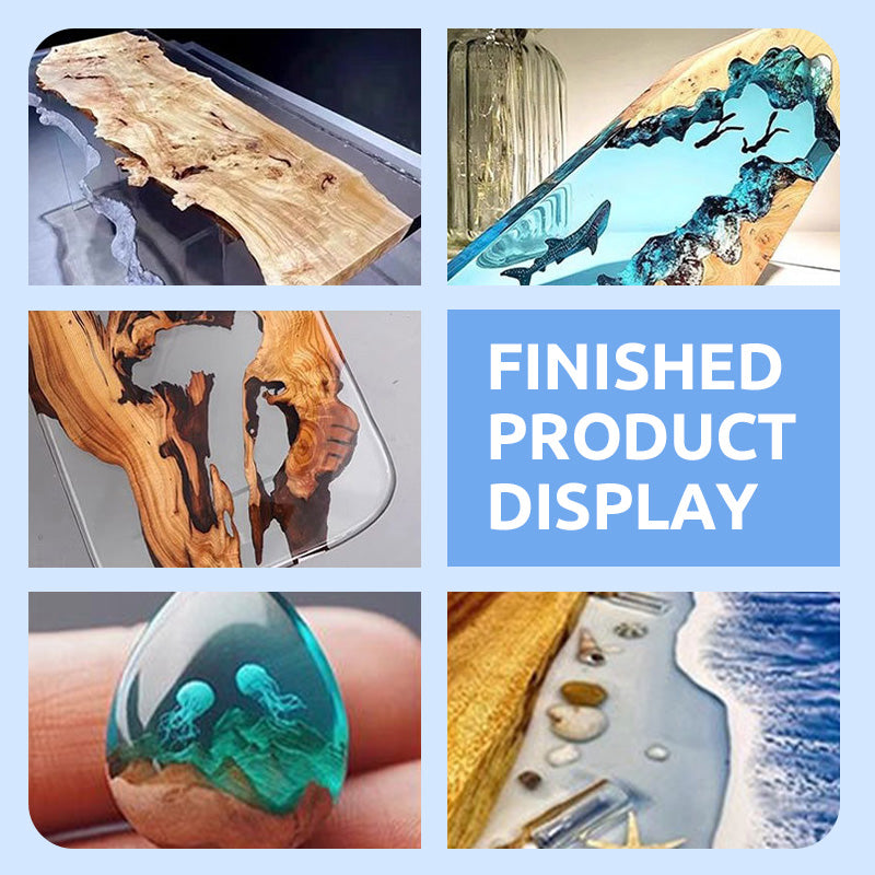 🎨 Epoxy Resin AB Glue - Transparent Drip Adhesive, Unlimited Creativity!