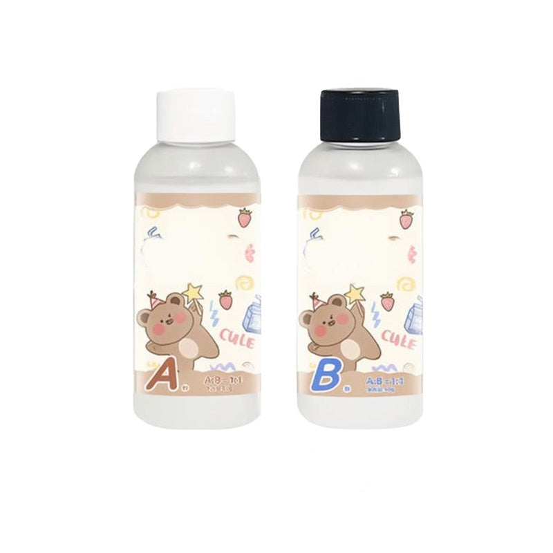 🎨 Epoxy Resin AB Glue - Transparent Drip Adhesive, Unlimited Creativity!