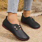 ✨ 🥿Women's 2025 New Soft Synthetic Leather Flat Shoes