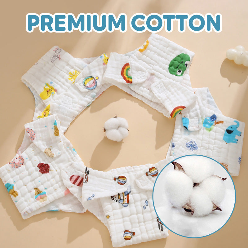 👼Time-limited Special:50%OFF🛡️Reusable Cotton Cartoon Baby Diapers