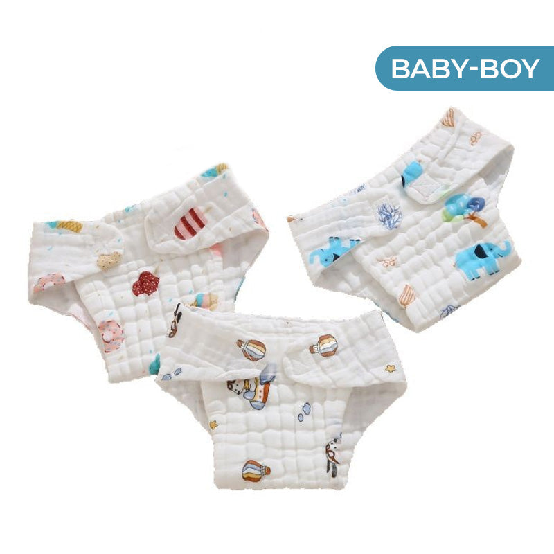 👼Time-limited Special:50%OFF🛡️Reusable Cotton Cartoon Baby Diapers