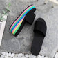 🌈Women's Casual Flip Flop with Rainbow Sole