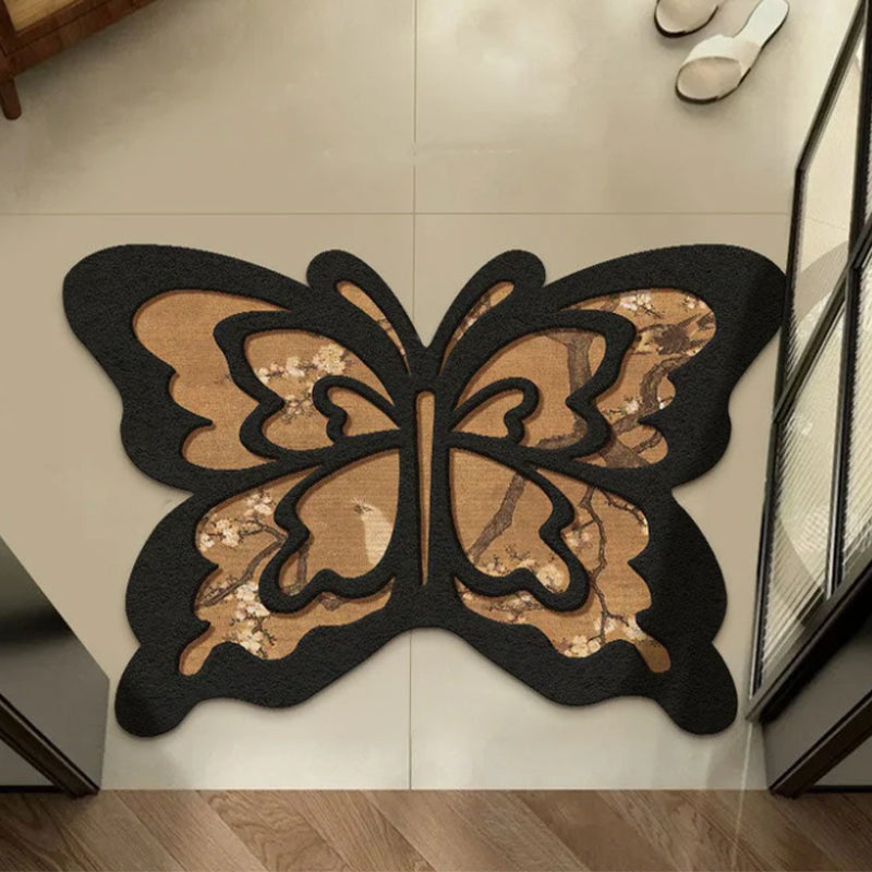 🏠 2025 New Product🦋Retro Butterfly Diatomite Mat – Quick Drying & Non-Slip