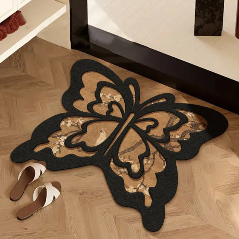 🏠 2025 New Product🦋Retro Butterfly Diatomite Mat – Quick Drying & Non-Slip
