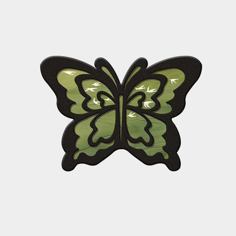 🏠 2025 New Product🦋Retro Butterfly Diatomite Mat – Quick Drying & Non-Slip