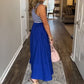 ✨The New Fashion Favorite✨Women's Casual V-Neck Striped Maxi Dress