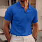 Men’s Casual Waffle Knit Short Sleeve Shirt