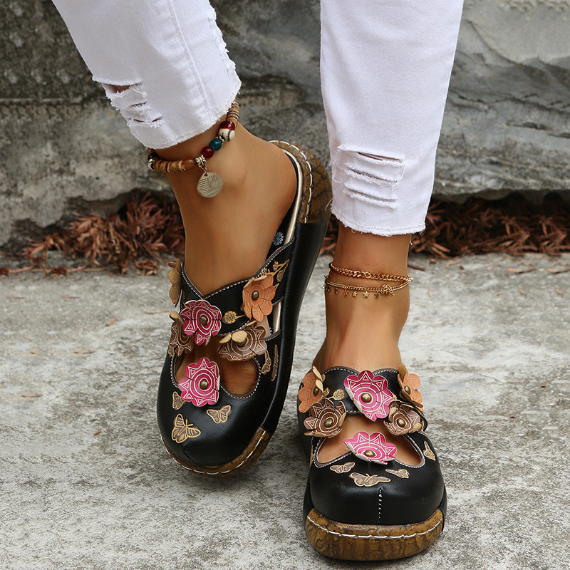 🪷Ethnic Style Thick-Sole Slippers for Women💕