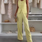 🌸Summer New Arrivals🌸Women's Sleeveless Top and Full-Length Pants Set