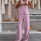 🌸Summer New Arrivals🌸Women's Sleeveless Top and Full-Length Pants Set