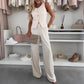 🌸Summer New Arrivals🌸Women's Sleeveless Top and Full-Length Pants Set