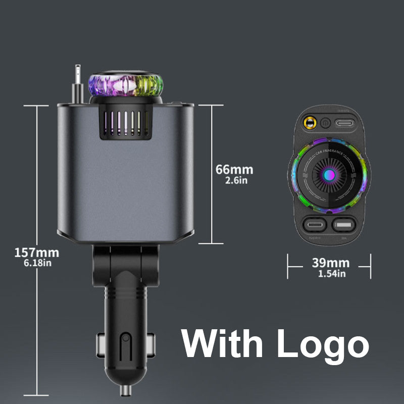 🔋⚡5-in-1 Charger & Aroma Diffuser & Starlight Ceiling