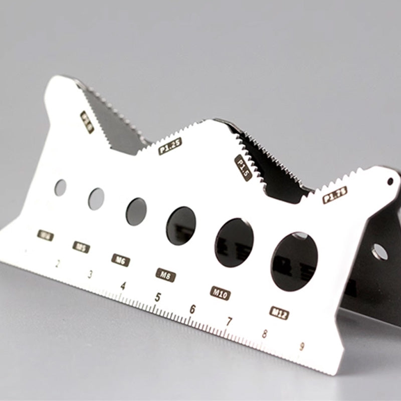 📏Stainless Steel Double-Sided Bolt Gauge Card（50% OFF）