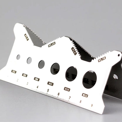 📏Stainless Steel Double-Sided Bolt Gauge Card（50% OFF）