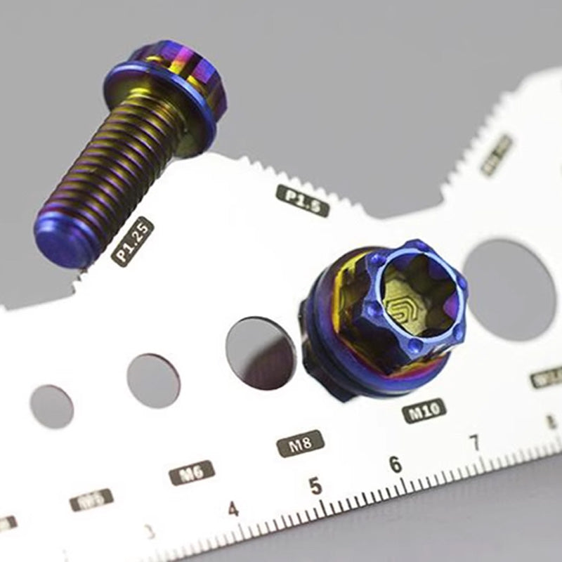 📏Stainless Steel Double-Sided Bolt Gauge Card（50% OFF）