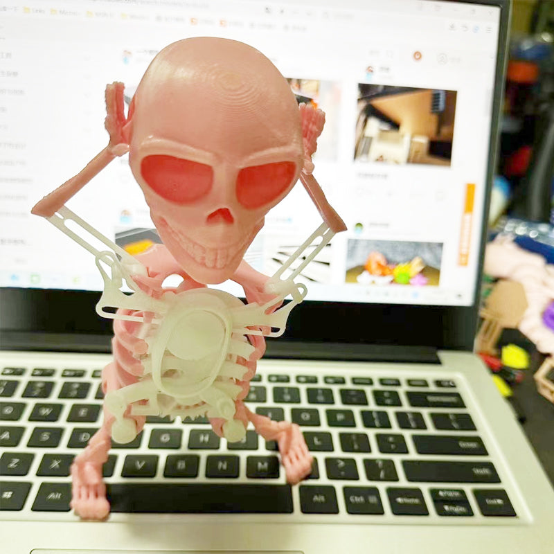 💀3D Printed Dancing Skeleton Decoration Toy