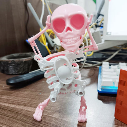 💀3D Printed Dancing Skeleton Decoration Toy