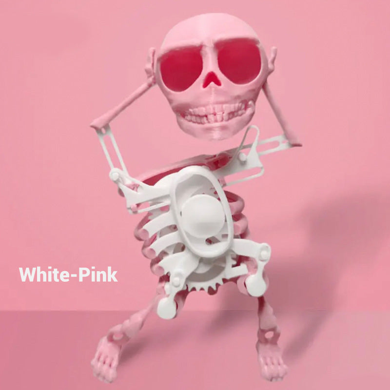 💀3D Printed Dancing Skeleton Decoration Toy