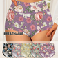 🌸Summer Flower Words🌸Women's High Waisted Floral Printed Panty Set