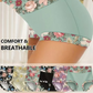 🌸Summer Flower Words🌸Women's High Waisted Floral Printed Panty Set