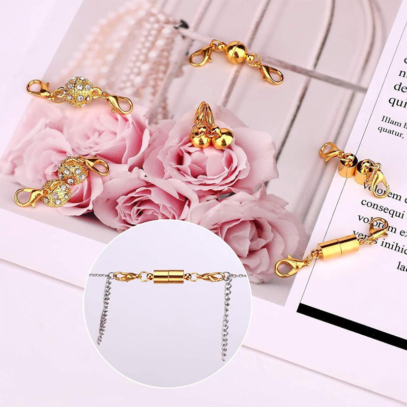 💍2025 New Product Hot Sale 📿12PCS Magnetic Clasp Set for Necklace