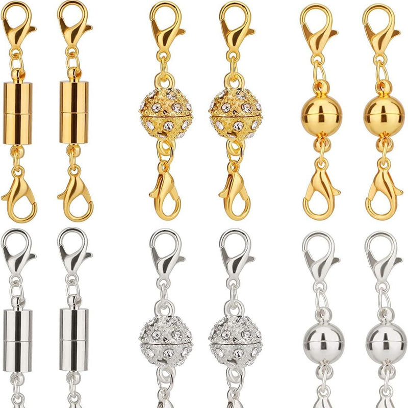 💍2025 New Product Hot Sale 📿12PCS Magnetic Clasp Set for Necklace