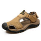 Men's Summer Casual Closed-Toe Hook And Loop Sandals
