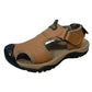 Men's Summer Casual Closed-Toe Hook And Loop Sandals