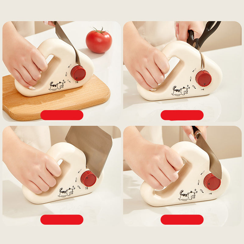 🏆 Mid-Year Mega Verkauf 🔥4-in-1 Handheld Knife Sharpener