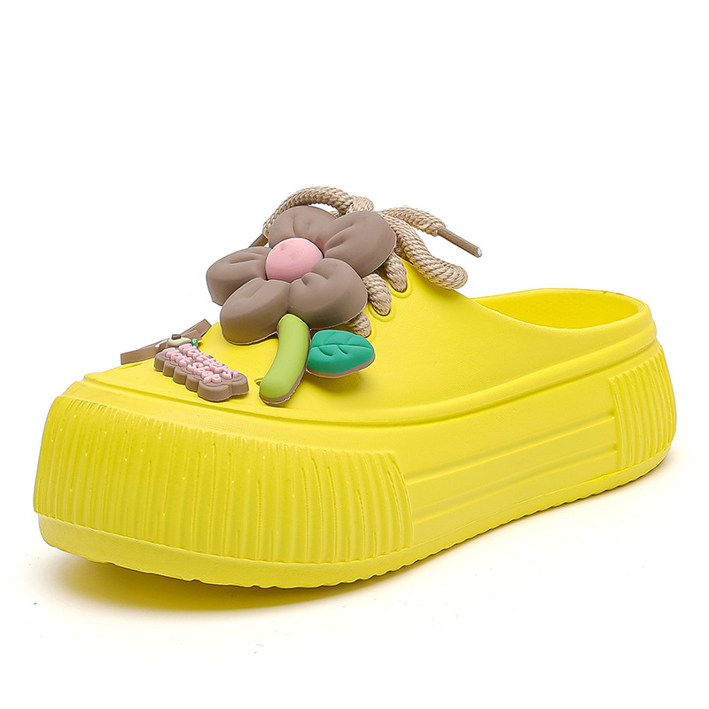 🌴Women’s Breathable Slippers with Flower Decoration