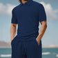 Men's Casual Shirt & Shorts 2-Piece Set