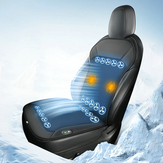 🚗Hot Sale For 50% OFF❄️Ventilated Car Cooling Seat Cushion with Fan