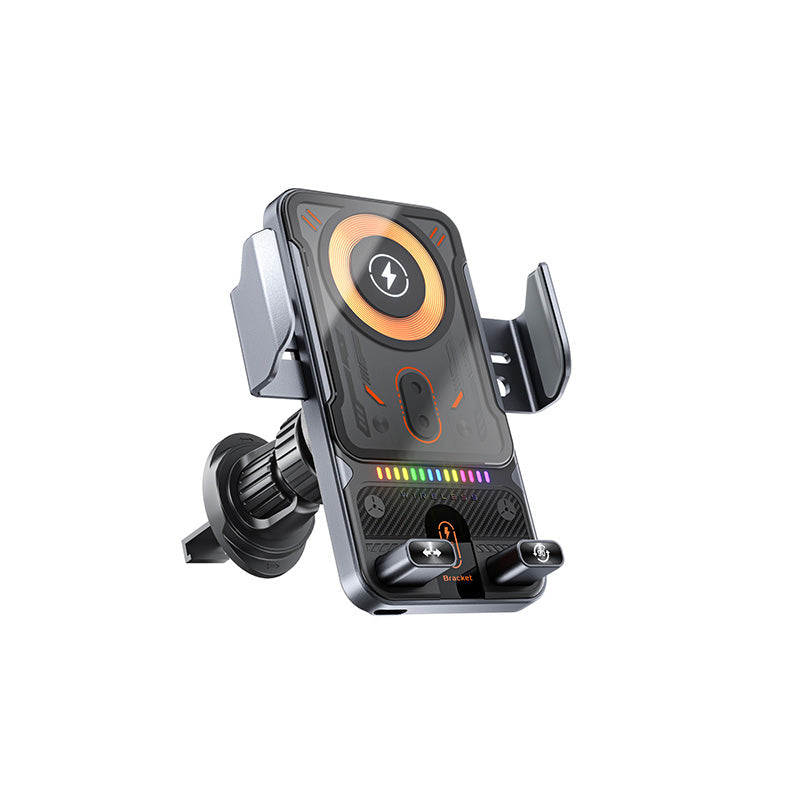 📢📢50%  OFF !! ⏰Over 5K+ sold! 📱Smart 2-in-1 Car Rotating Mobile Phone Holder & Wireless Charger⚡