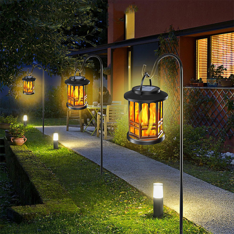 ⏳Time-limited Special⏰Waterproof Outdoor Solar Flame Lantern Light🎃