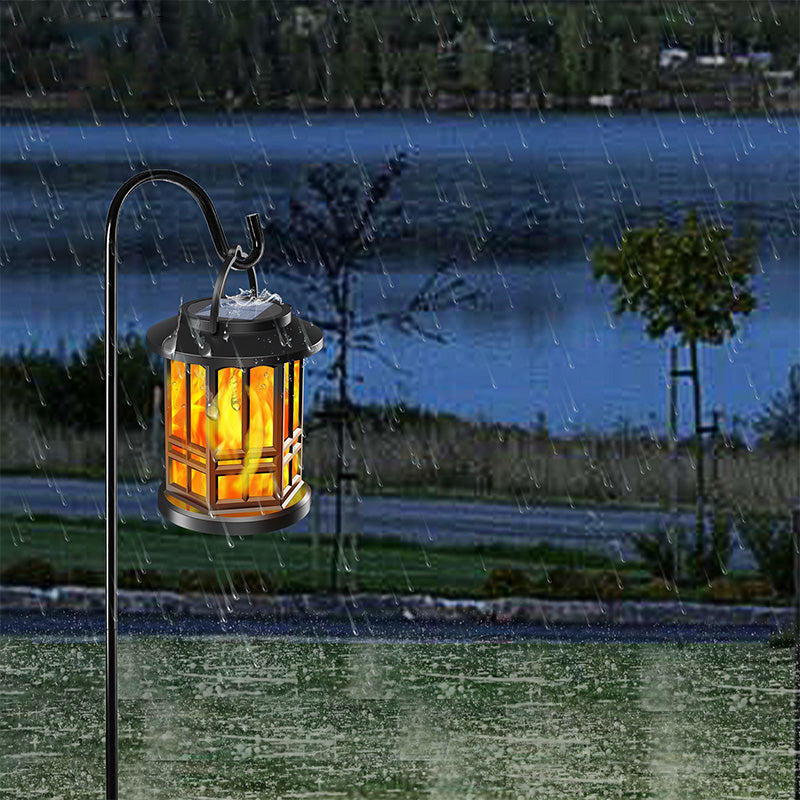 ⏳Time-limited Special⏰Waterproof Outdoor Solar Flame Lantern Light🎃