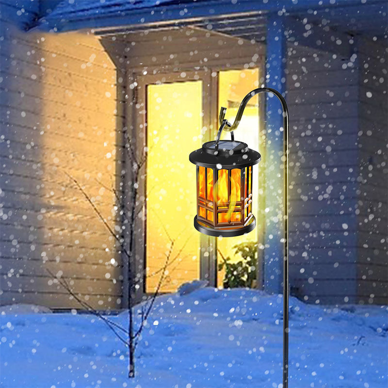 ⏳Time-limited Special⏰Waterproof Outdoor Solar Flame Lantern Light🎃