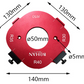 4 In 1 Arc Angle Positioning Template