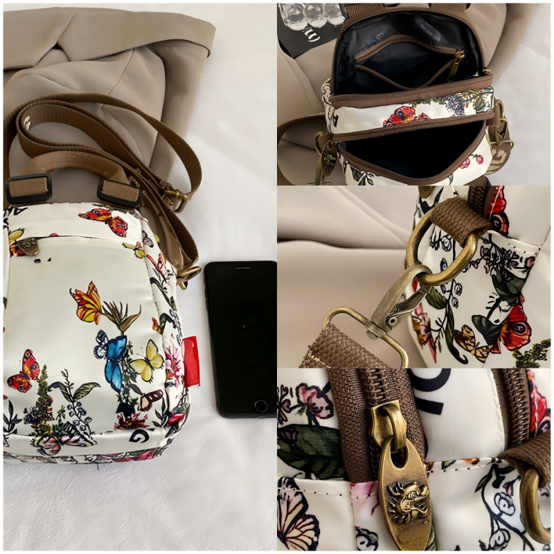 👜2025 Fashion Pieces：Hot Sale 50% OFF💎Women's Fashion Print Multi-Layer Shoulder Bag👜