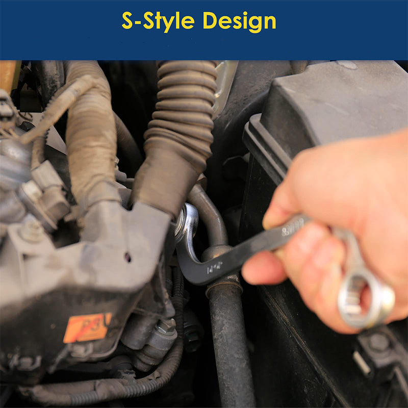 S-Style Double-Ended Box Wrench 5-Piece Set