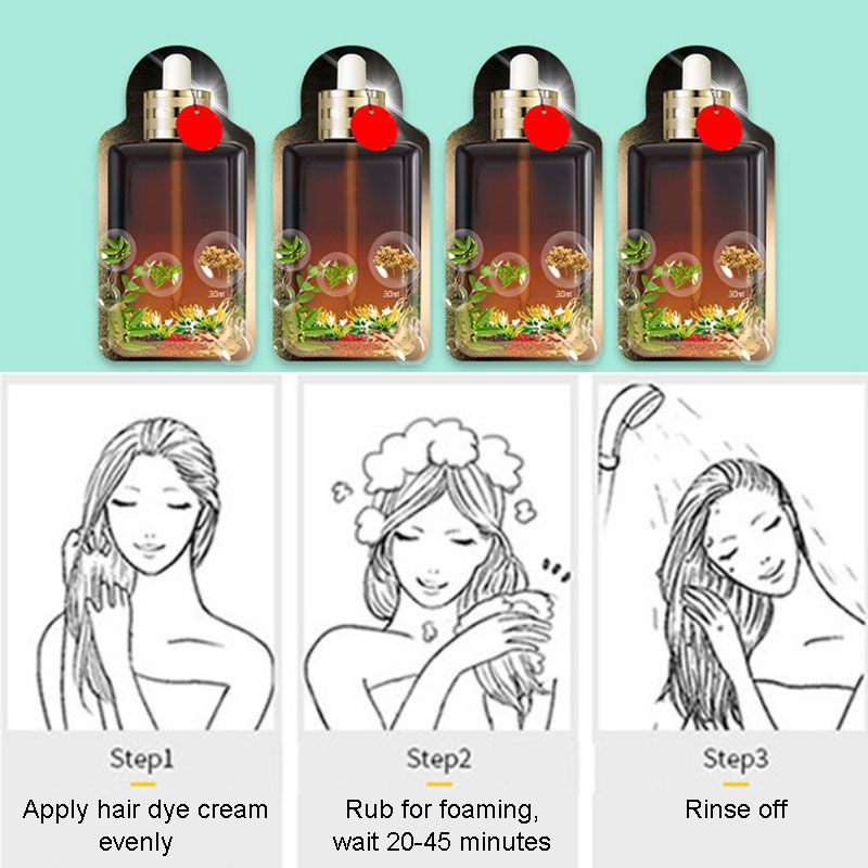 🏆Summer limited time promotion with 50% discount🌸Gift Choice - Plant Extract Non-damage Hair Dye Cream